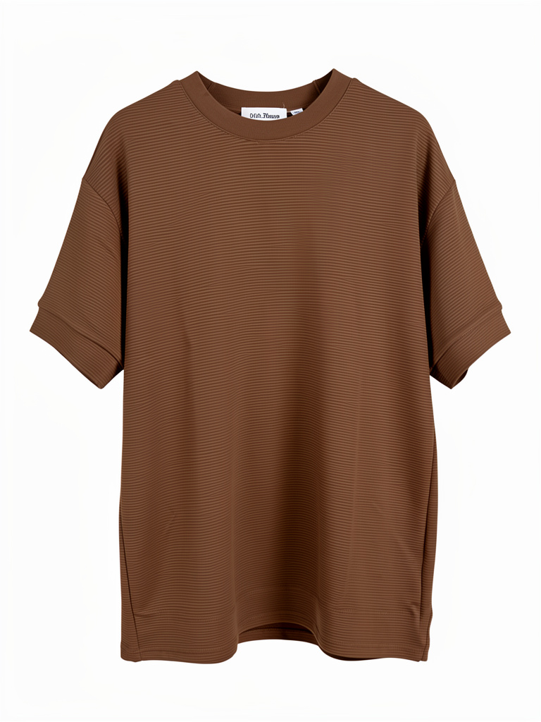 Oversize de Rayas Marron