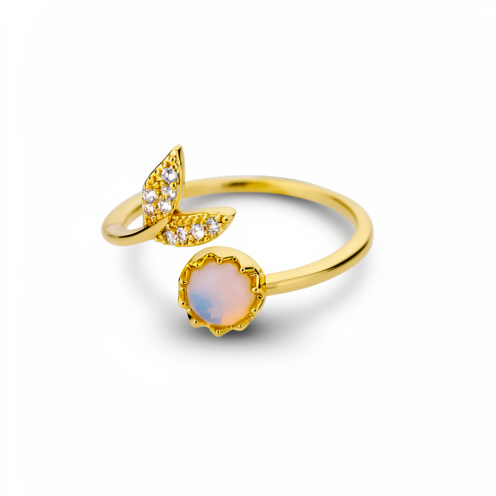 Anillo Ajustable Sirena - Dorado - ANI141
