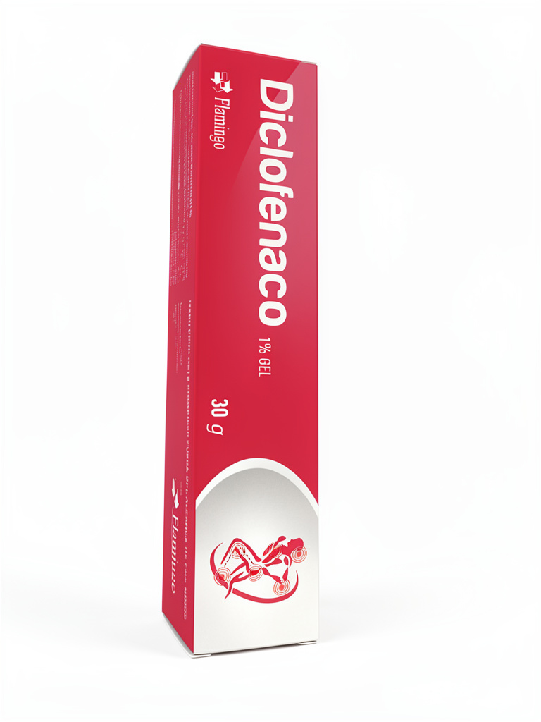 Diclofenaco Flamingo 1% gel tópico.