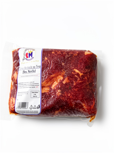 Carne Marinada Res/Tiras 1 Lbs