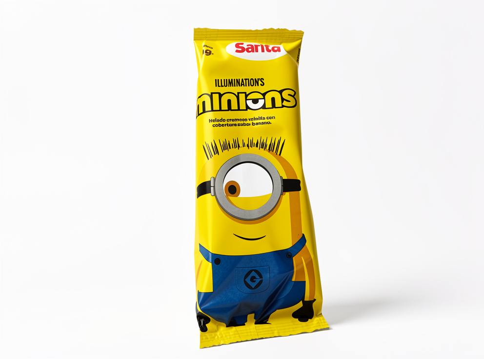 Minions paleta de banano