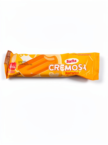 Paleta Cremosa Naranja
