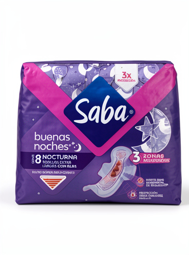 Saba Nocturnas Con Alas 8/u