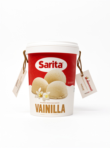 Helado Sarita/Vainilla 1/2 Litro
