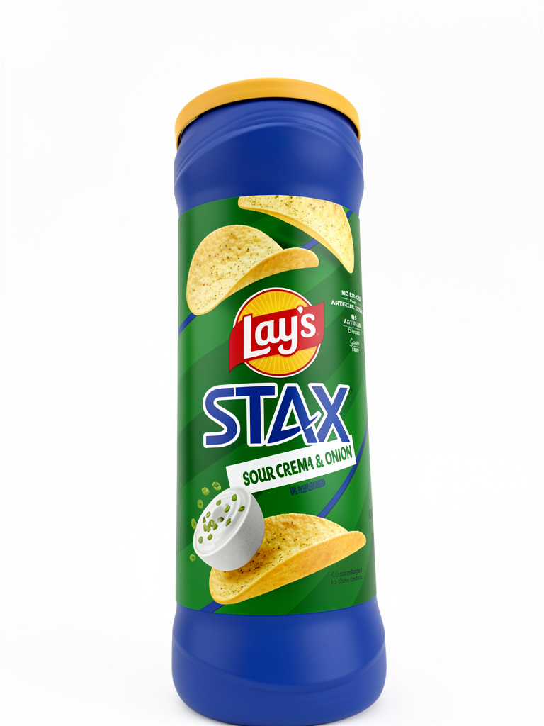 Lays Stax Crema & Cebolla