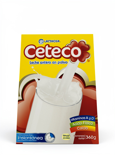 Leche Entera Ceteco 360g
