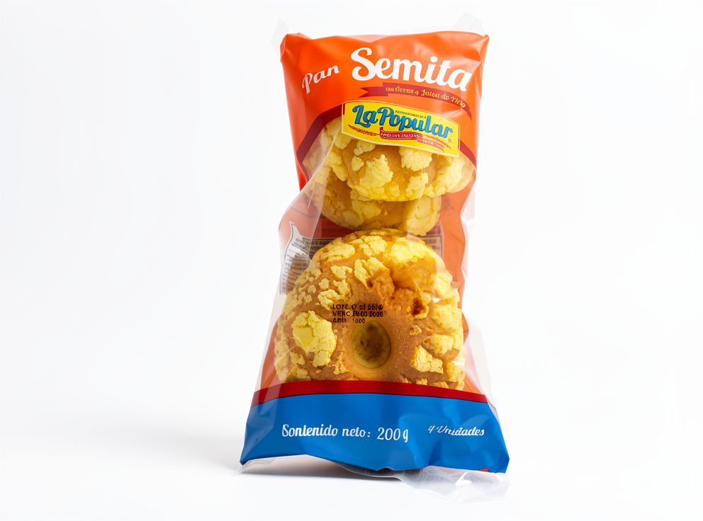 Semita con jalea de piña
