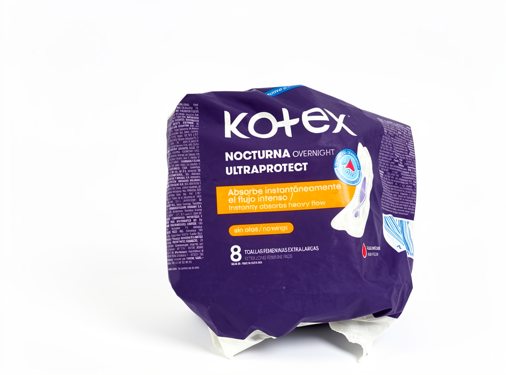 Kotex Nocturna Sin Alas 8/u
