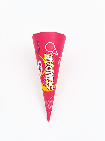 Helado Cono/Sudae Fresa