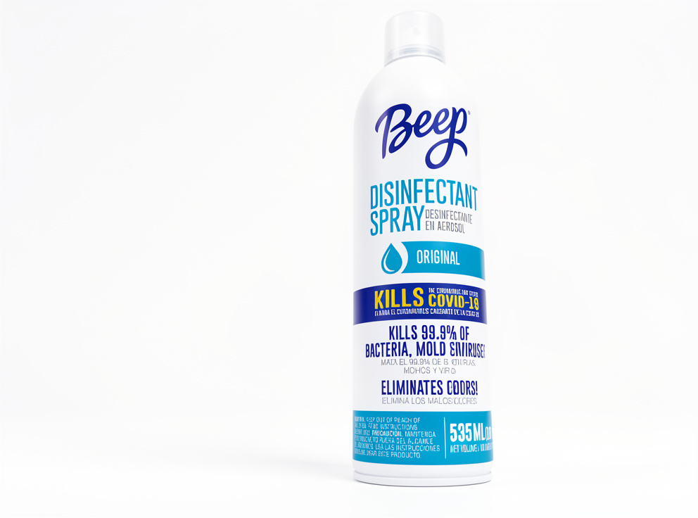 Desinfectante spray beep