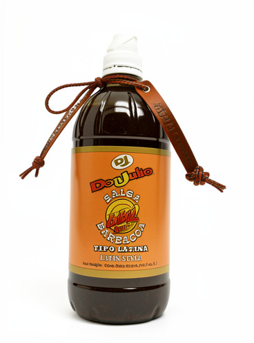Salsa barbacoa tipo latina Don julio 464Ml