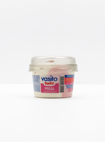 Helado Vasito/Fresa