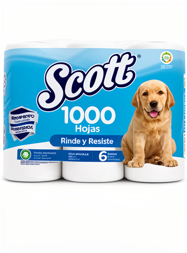 Papel Scott Rollo 1000/h