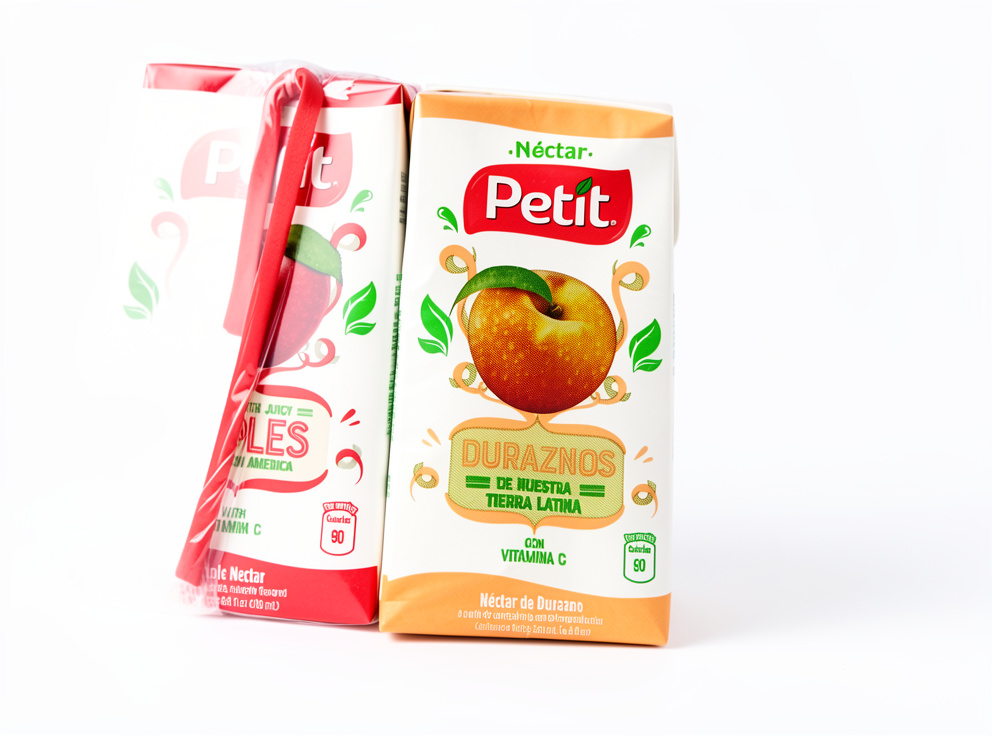 Jugos de fruta petit