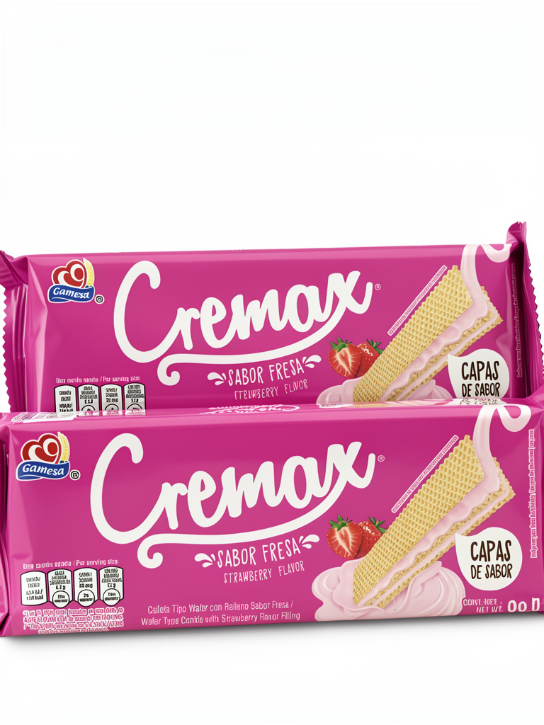 Galleta Cremax Fresa 68g