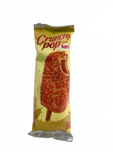 Helado Crunchy Pop/Fresa