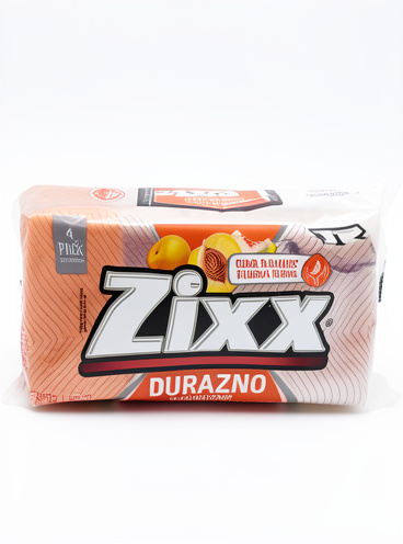 Jabón Zixx Barra Durazno