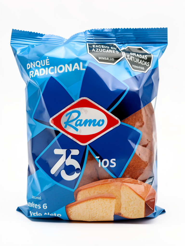 Ponqué ramo