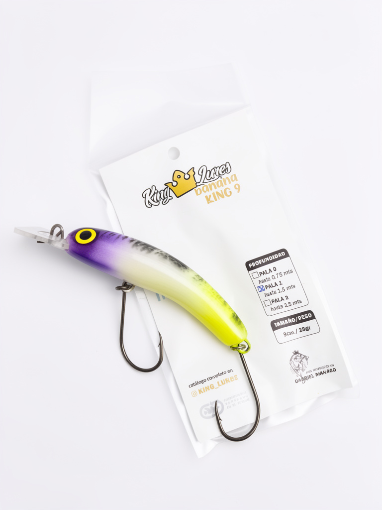 Señuelos King Lures (banana king 9)