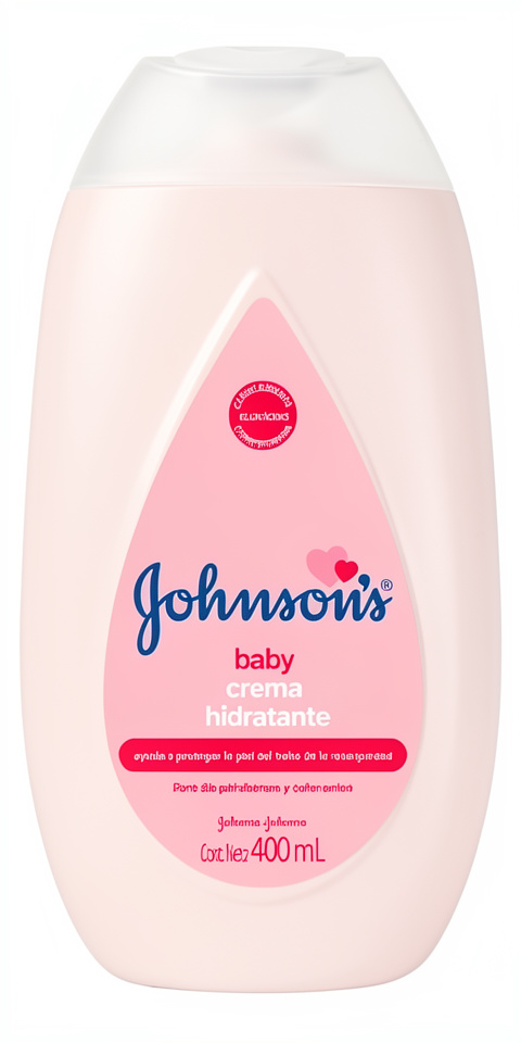 Johnson's Baby loción crema hidratante rosa