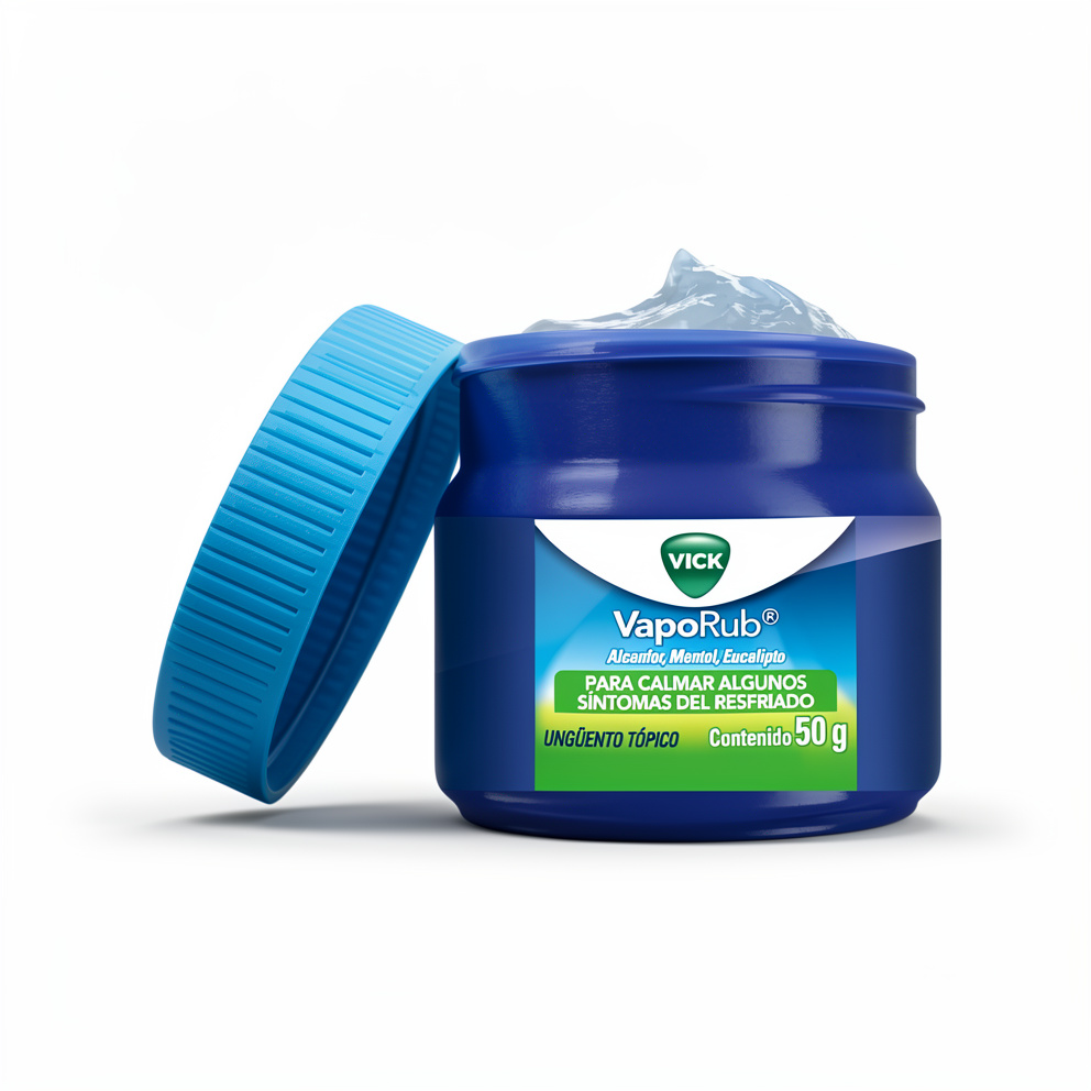 Vick VapoRub Ungüento Pote x 50 Gr.