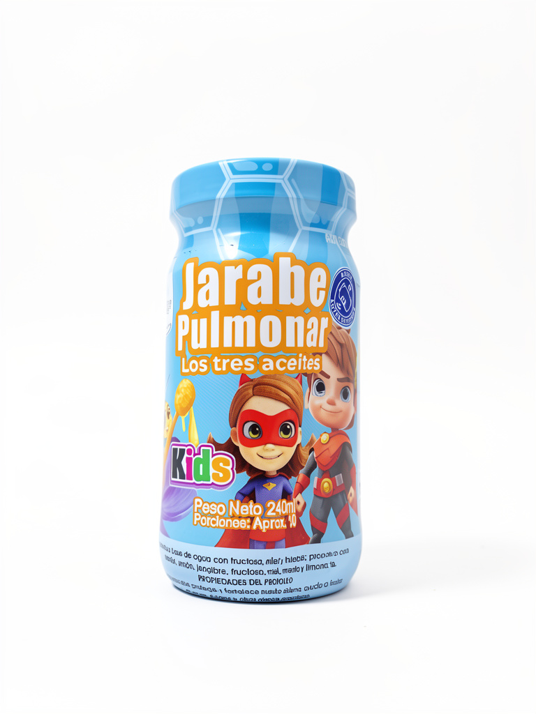 Tres Aceites Jalea Pulmonar Kids 240ml