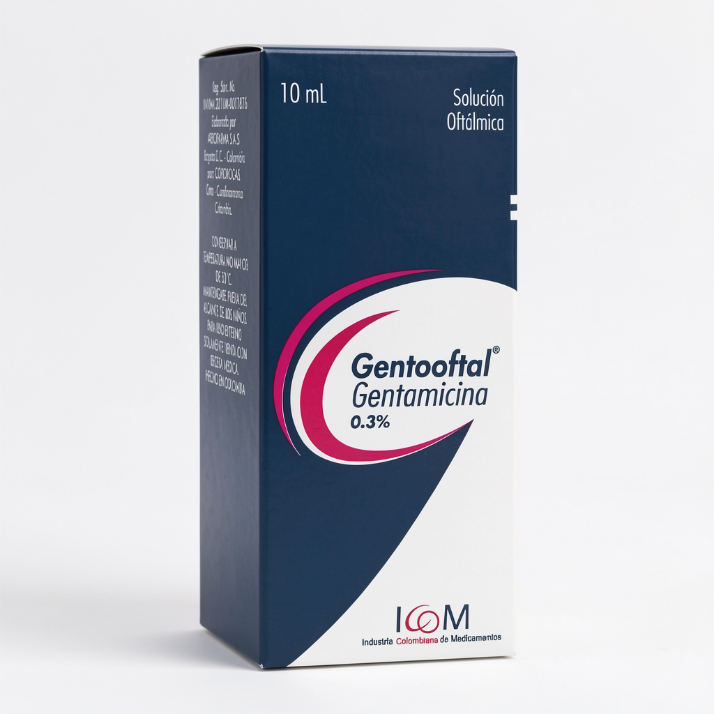 Gentooftal (Gentamicina) Gotas Frasco x  10 ml