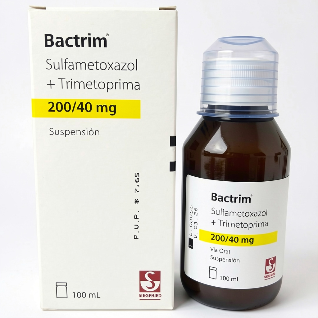 Bactrim 200/40mg Fco x 100mL
