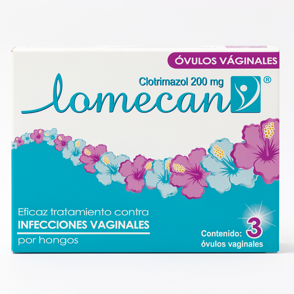 Lomecan óvulos 200 mg