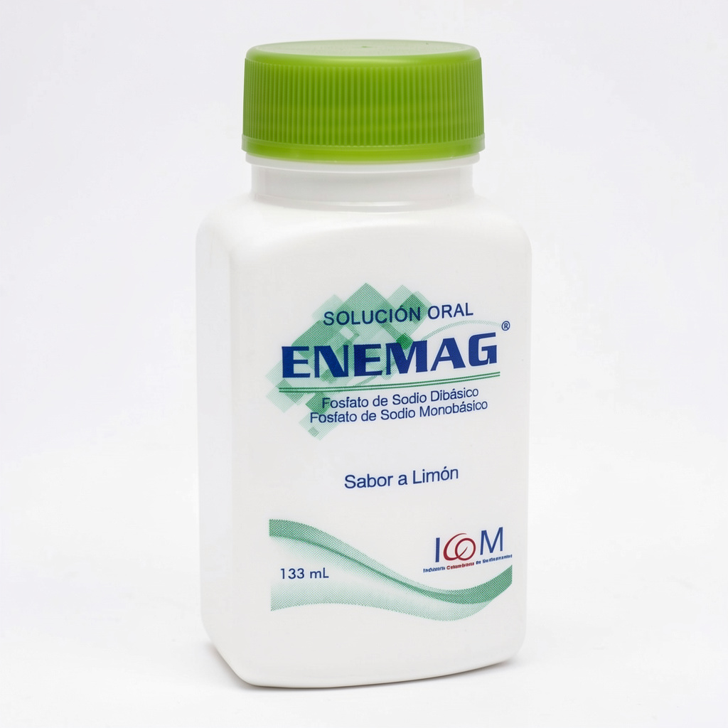 ENEMAG solucion oral limón