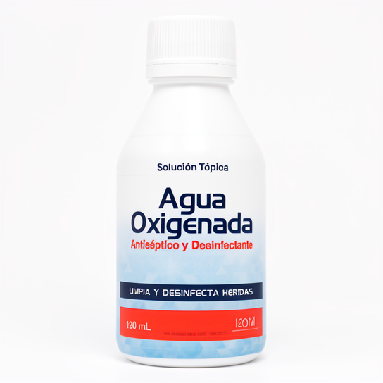 Agua Oxigenada ICOM Frasco 120 ml