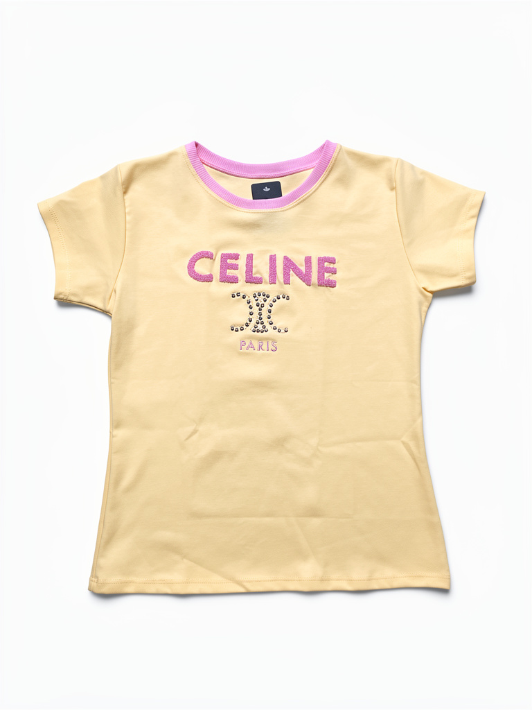 CAMISETA CELINE AMARILLA