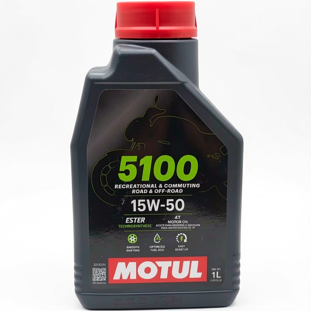 Aceite Motul 15w50, Semi-Sintetico, 5100