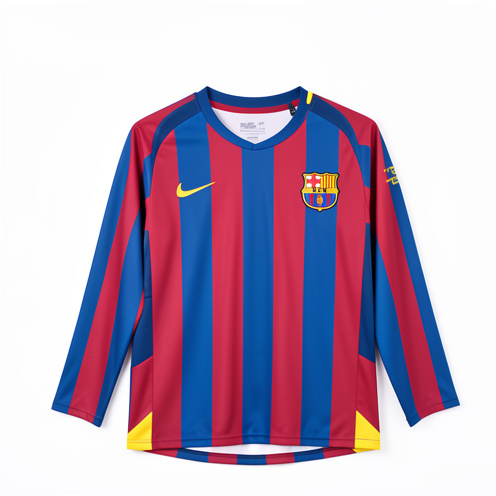 FC Barcelona Ronaldinho 2005-2006 manga larga