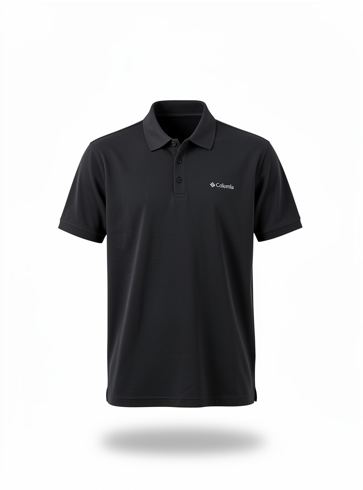 Camisa tipo polo logo bordado COLUMBIA 6 colores  Talla ML