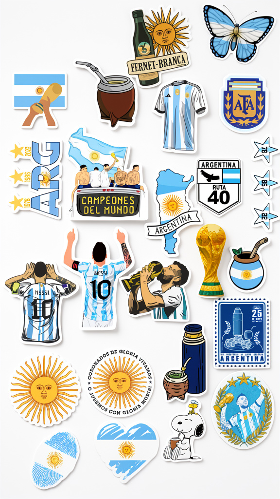 Stickers plancha tamaño A4