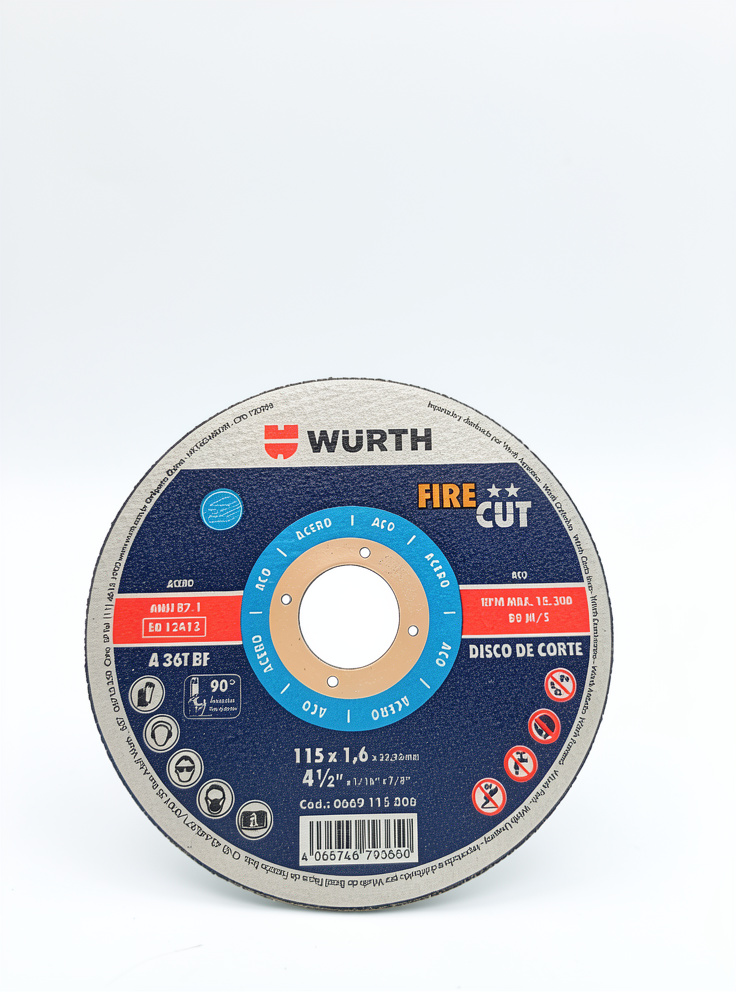 Disco Corte Wurth 4 1/2 "