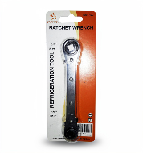 LLAVE CRIQUE 4 MEDIDAS 1/4-3/18-3/16-5/16 COOLTECH