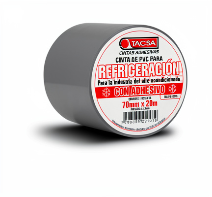 CINTA TACSA GRIS C/PEGAMENTO