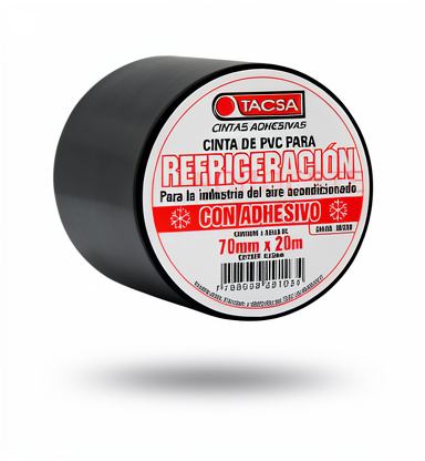 CINTA TACSA NEGRA C/PEGAMENTO