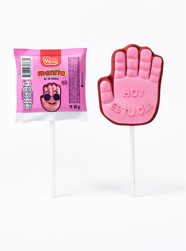 B006 paleta manita de la suerte