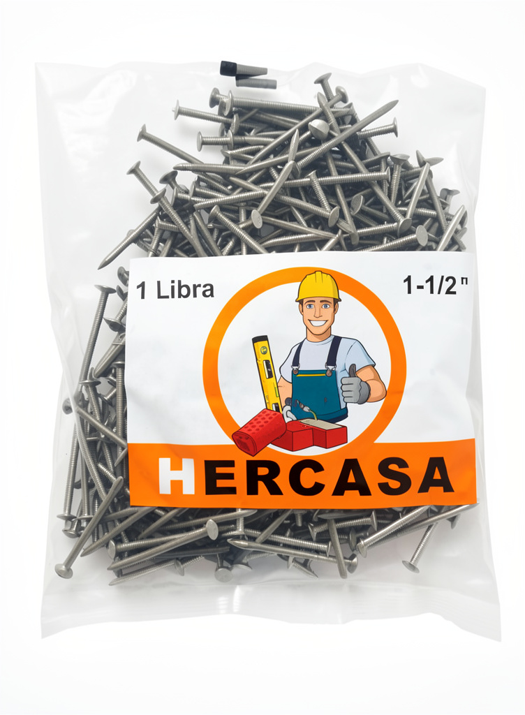 Clavo hercasa 1-1/2P 1 Libra
