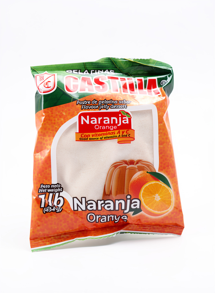 Gelatina Castilla Naranjo 2 Libra