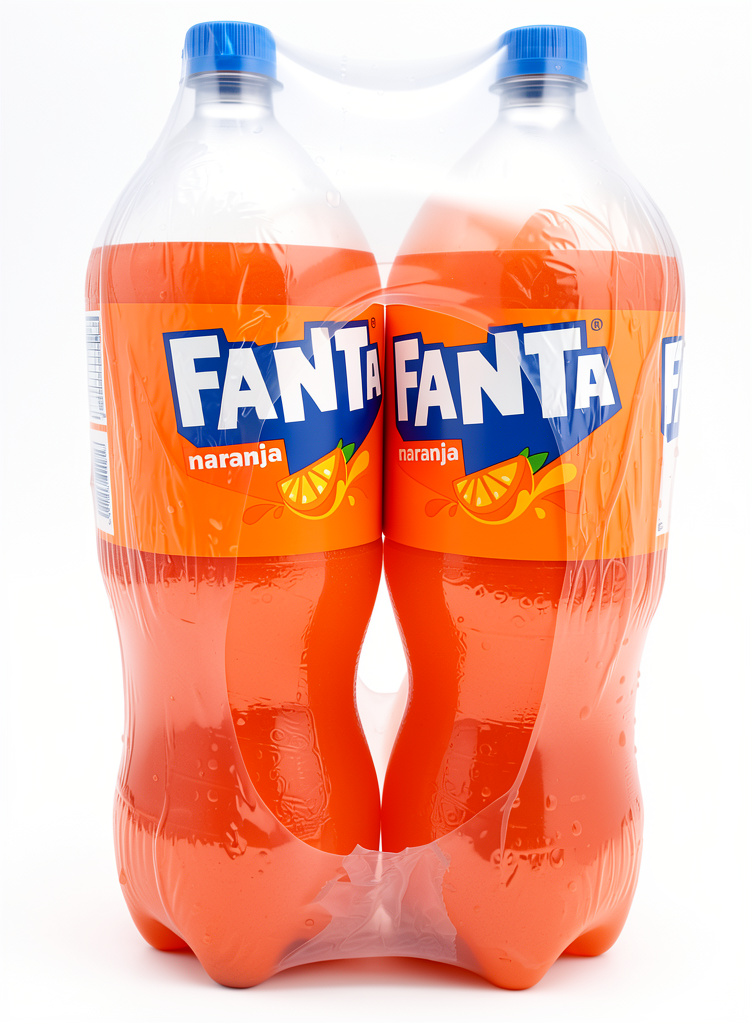 Fanta naranja 2lt 4 unidades