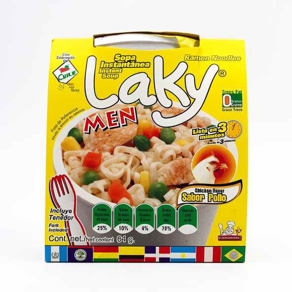 Laky vaso normal pollo 12 unidades