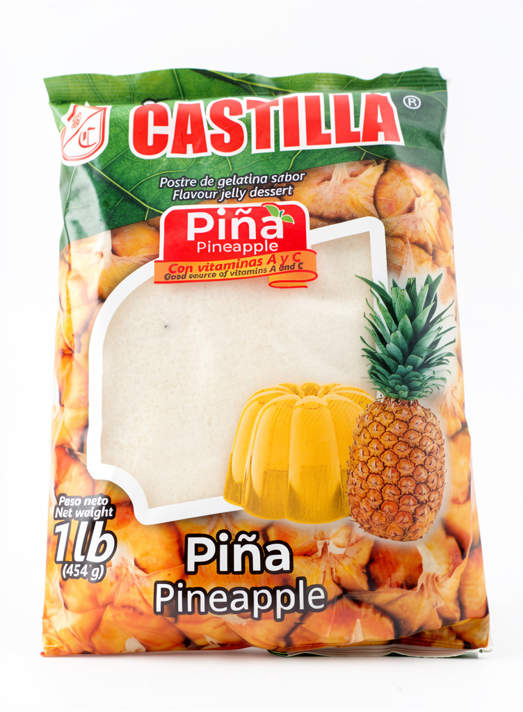 Gelatina castilla piña 1 Libra