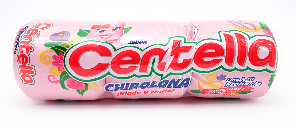 Centella chibolona rosado 400gr 4tiras