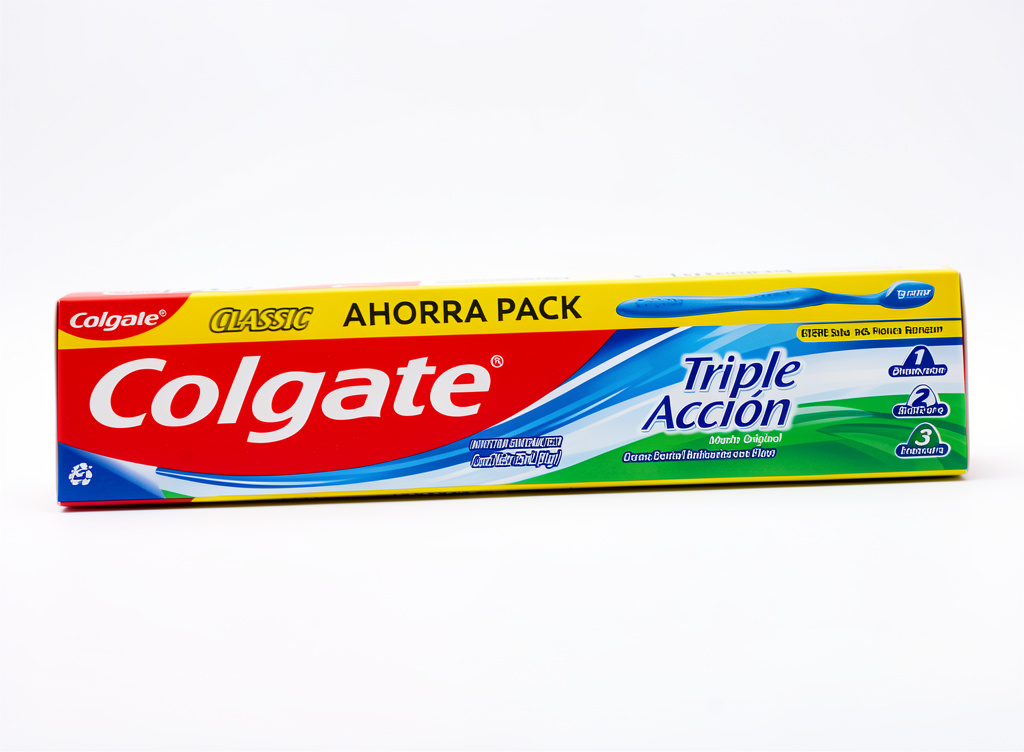 Colgate triple acción 75ml. 6 unidades