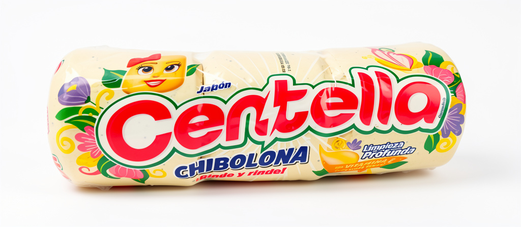 Centella chibolona amarillo 400gr. 4 tiras