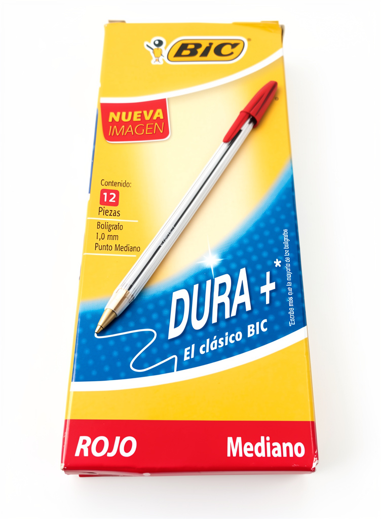 Bic lapicero rojo 12 unidades